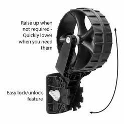 Railblaza Dinghy Wheels Kit By C-Tug 10 Railblaza Dinghy Wheels Kit By C-Tug -Moteur traîne Soldes 50 0009 51 3