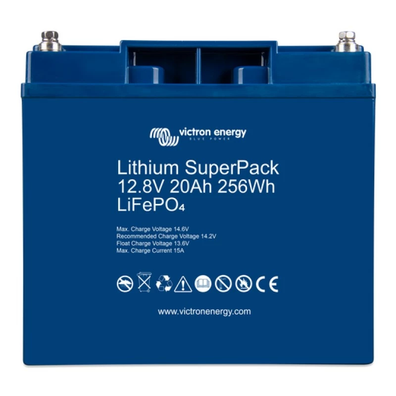 Victron Energy Lithium SuperPack 12,8V/20Ah 3 Victron Energy Lithium SuperPack 12,8V/20Ah