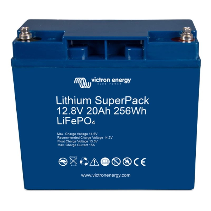 Victron Energy Lithium SuperPack 12,8V/20Ah 4 Victron Energy Lithium SuperPack 12,8V/20Ah – Image 2