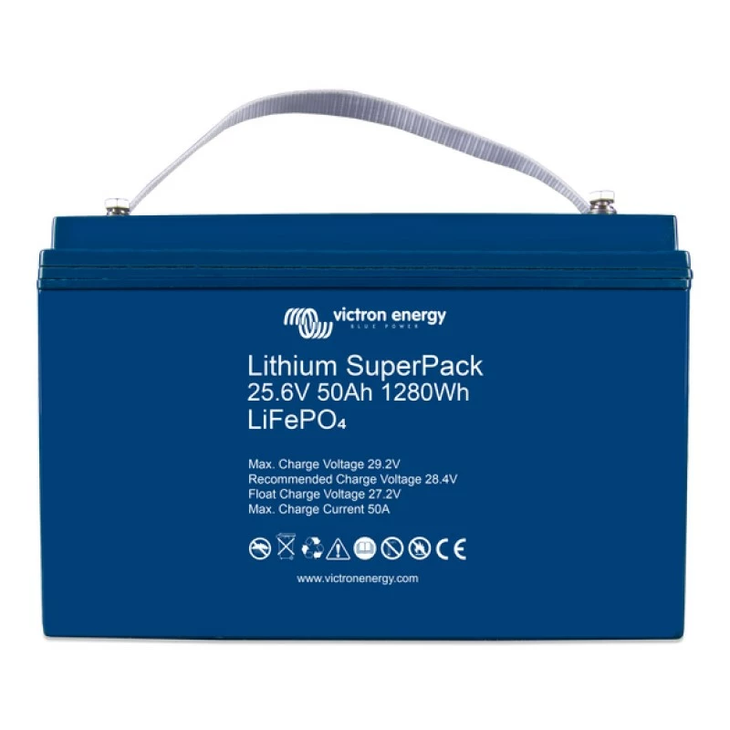 Victron Energy Lithium SuperPack 25,6V/50Ah 3 Victron Energy Lithium SuperPack 25,6V/50Ah