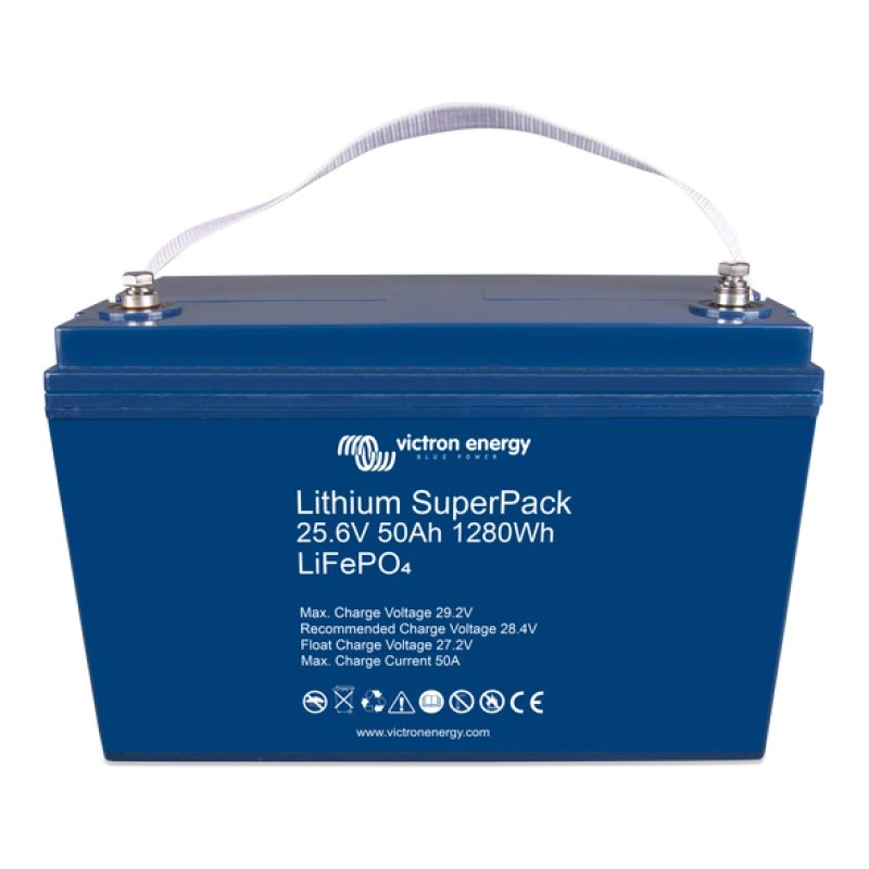 Victron Energy Lithium SuperPack 25,6V/50Ah 4 Victron Energy Lithium SuperPack 25,6V/50Ah – Image 2