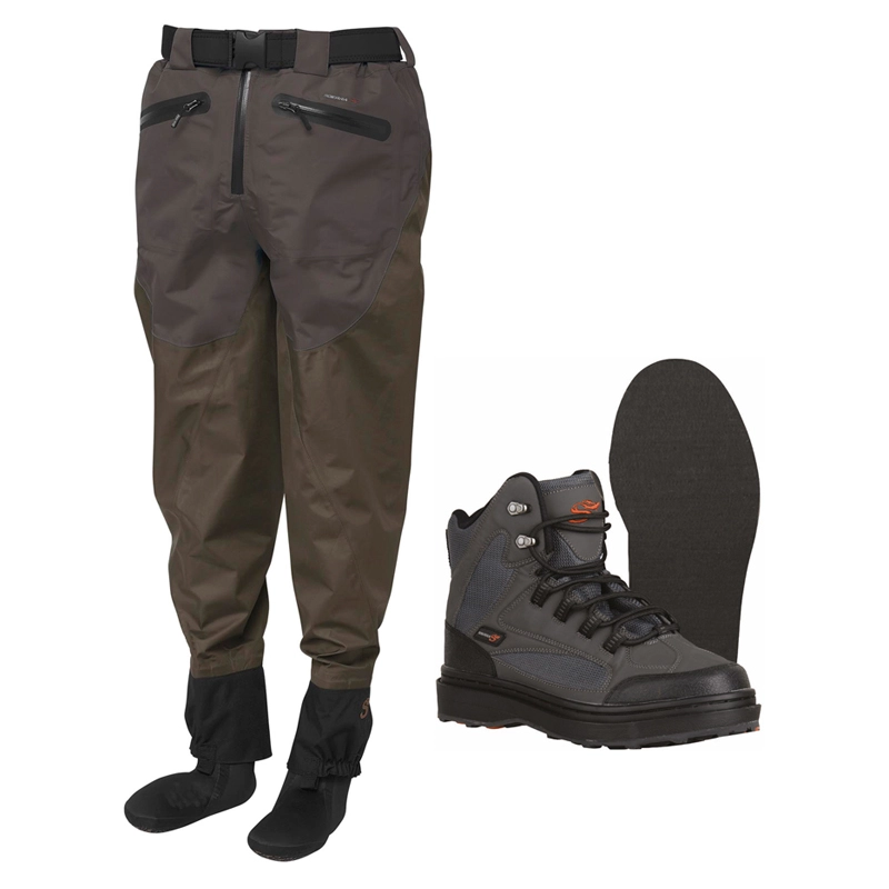 Scierra Helmsdale Waist Wader, Dusky Green Set 3 Scierra Helmsdale Waist Wader, Dusky Green Set
