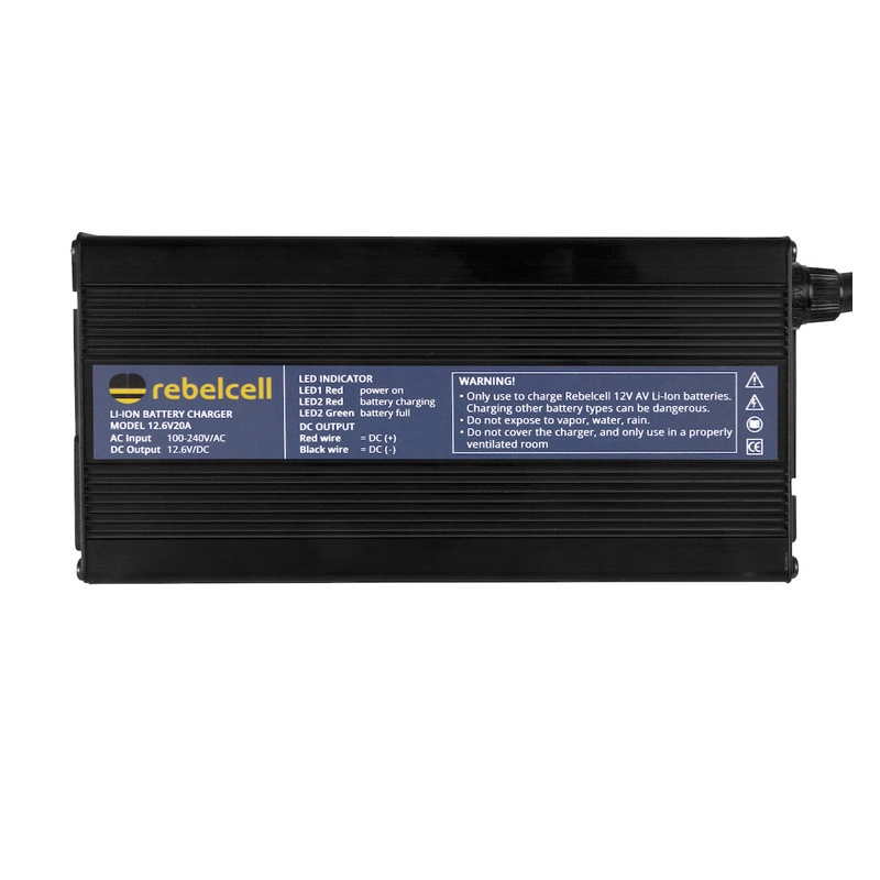 Rebelcell Charger 12.6V20A Li-ion For Outdoorbox 12.70 AV 4 Rebelcell Charger 12.6V20A Li-ion For Outdoorbox 12.70 AV – Image 2