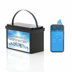 Meritsun Litiumbatteri 12V 100Ah BT Heat -Moteur traîne Soldes MS12V100BT H 3