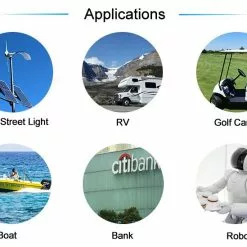 Meritsun Litiumbatteri 24v 50Ah BT -Moteur traîne Soldes MS24V50BT 6