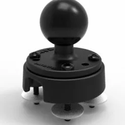 RAM Mounts RAM 2 5/8'' DIA. Riser Plate Kabelgenomföring -Moteur traîne Soldes RAP 403 4