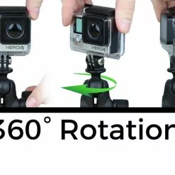 RAM Mounts Go Pro Base & Camera Adapter B-Kula -Moteur traîne Soldes RAP B GOP2 A GOP1 3