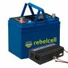 Rebelcell 12V70 AV Li-ion Med Laddare 12.6V10A 1 Rebelcell 12V70 AV Li-ion Med Laddare 12.6V10A -Moteur traîne Soldes RC12070AVREUAPACK 1