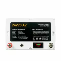 Rebelcell 24V70 Li-ion Battery 1,7kWh Ink. Laddare -Moteur traîne Soldes REBELCELL24V70PAKET 3
